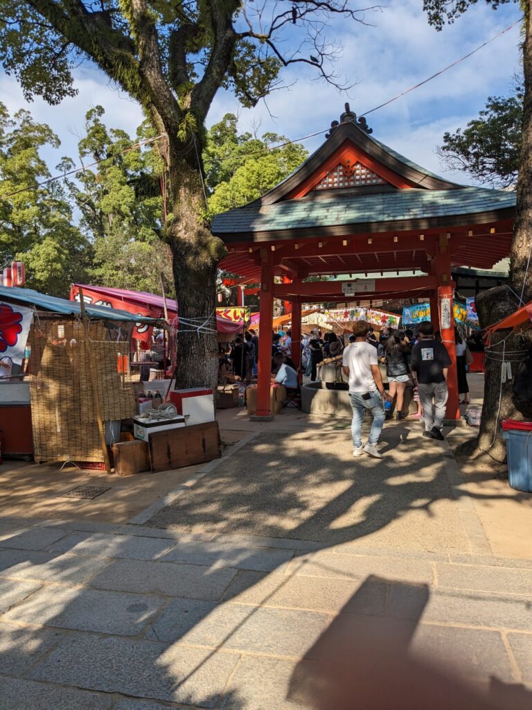長田神社夏のお祭り